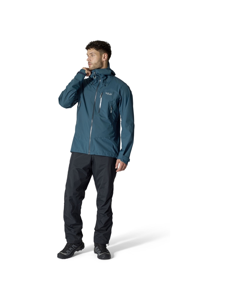 Rab Downpour Mountain Pants Black QWI-13-BLK broeken online bestellen bij Kathmandu Outdoor & Travel