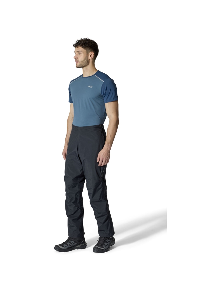 Rab Downpour Mountain Pants Black QWI-13-BLK broeken online bestellen bij Kathmandu Outdoor & Travel