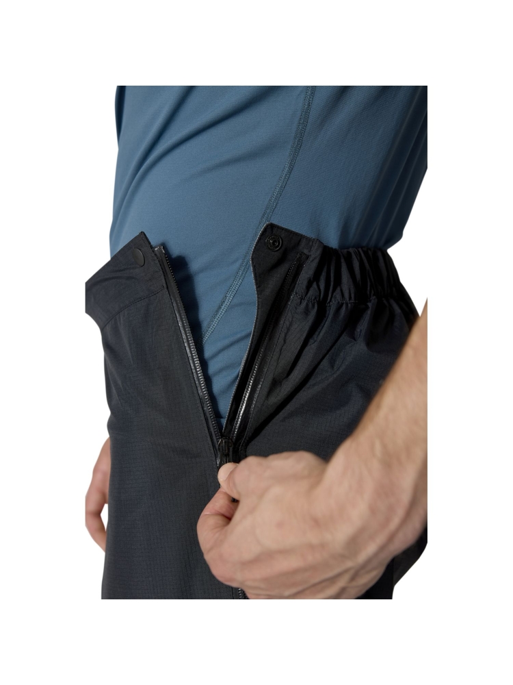 Rab Downpour Mountain Pants Black QWI-13-BLK broeken online bestellen bij Kathmandu Outdoor & Travel