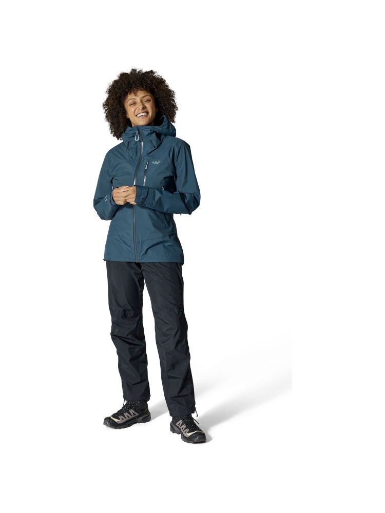 Rab Downpour Mountain Pants Women's Black QWI-14-BLK broeken online bestellen bij Kathmandu Outdoor & Travel