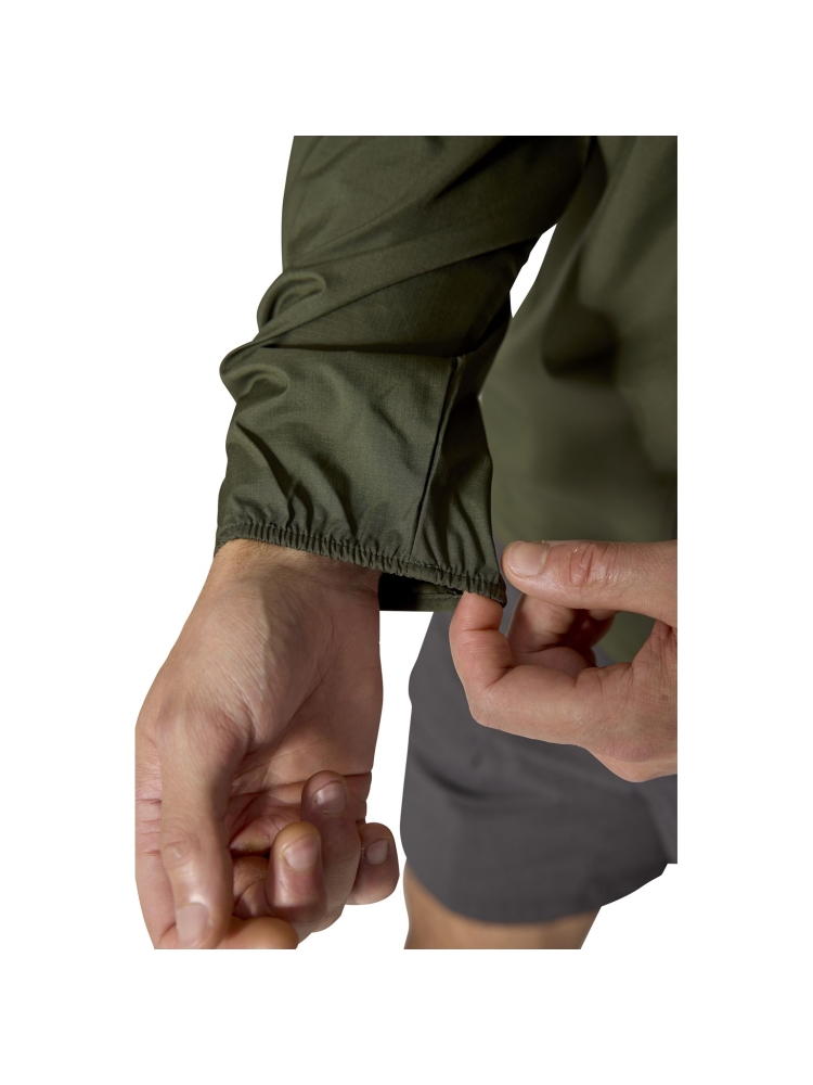Rab Windgather Hoody Army QWS-84-ARM jassen online bestellen bij Kathmandu Outdoor & Travel