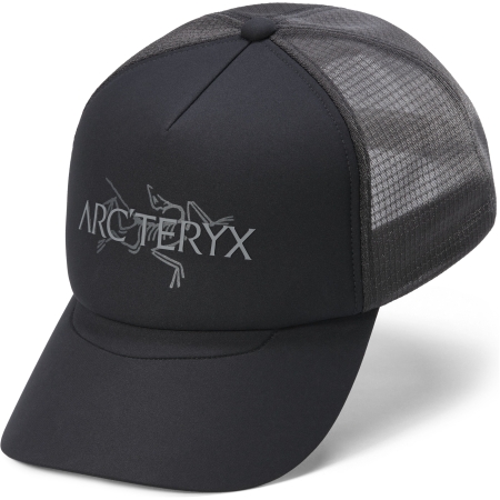 Arc'teryx  Bird Word Trucker Hat Black / Cloud