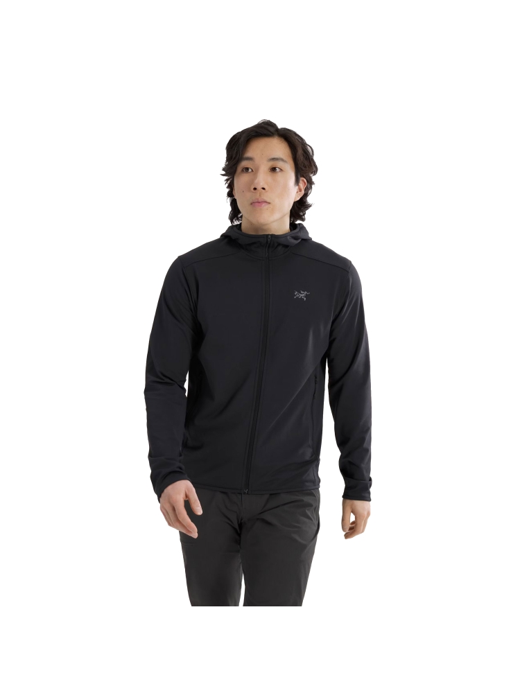 Arc'teryx Kyanite Lightweight Hoody Black 9641-002291 fleeces en truien online bestellen bij Kathmandu Outdoor & Travel