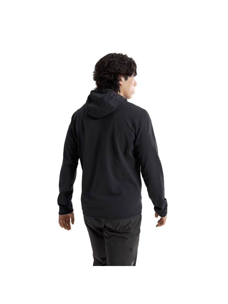 Arc'teryx Kyanite Lightweight Hoody Black 9641-002291 fleeces en truien online bestellen bij Kathmandu Outdoor & Travel