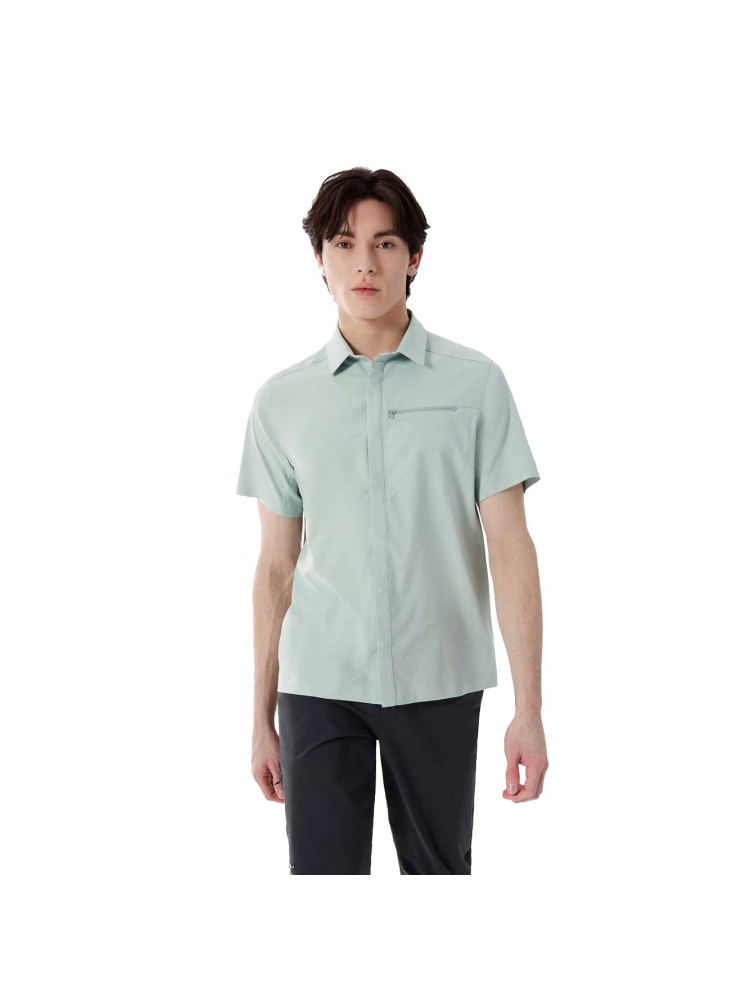 Arc'teryx Skyline SS Shirt Stone Green 7436-021644 shirts en tops online bestellen bij Kathmandu Outdoor & Travel
