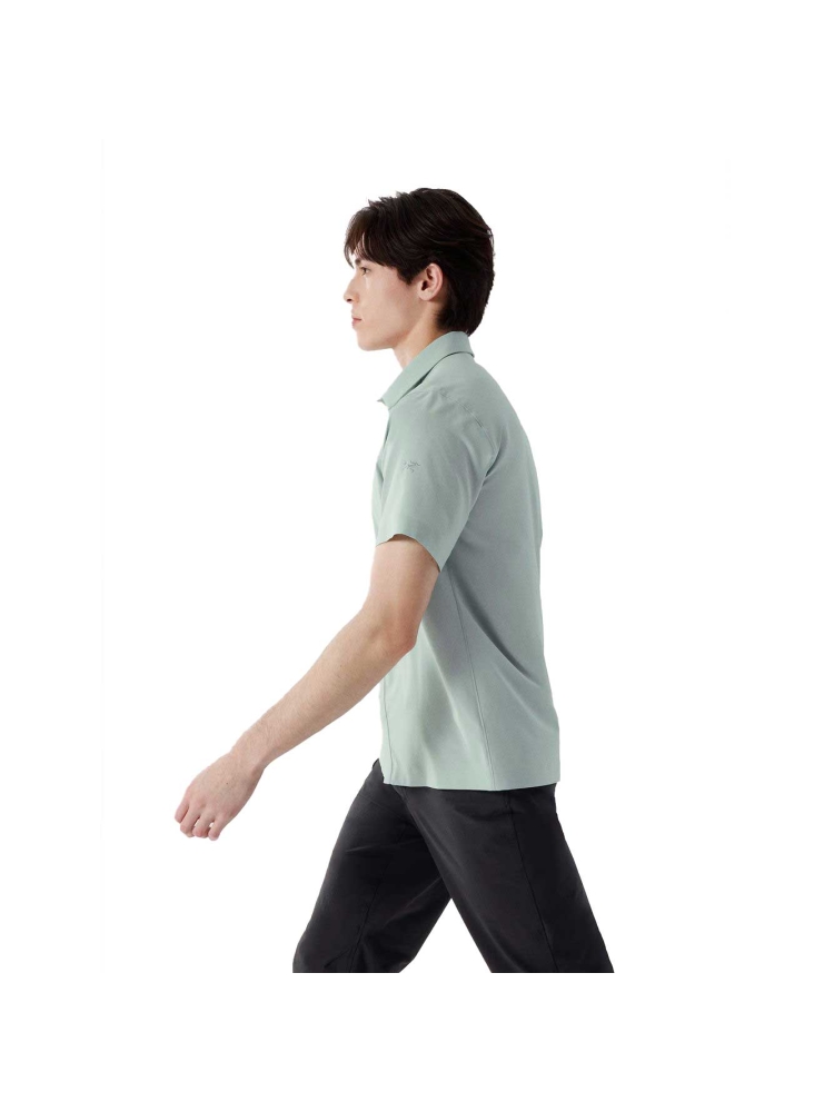 Arc'teryx Skyline SS Shirt Stone Green 7436-021644 shirts en tops online bestellen bij Kathmandu Outdoor & Travel