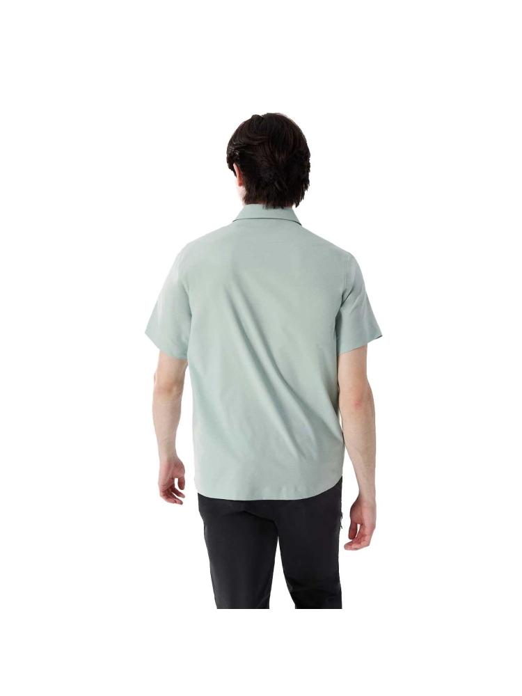 Arc'teryx Skyline SS Shirt Stone Green 7436-021644 shirts en tops online bestellen bij Kathmandu Outdoor & Travel