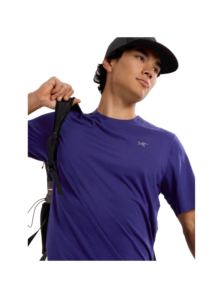 Arc'teryx Cormac Crew SS Soulsonic Heather 9718-021948 shirts en tops online bestellen bij Kathmandu Outdoor & Travel