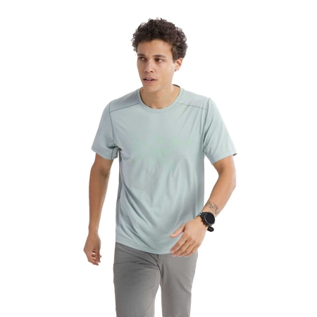 Arc'teryx  Cormac Logo SS Stone Green Heather