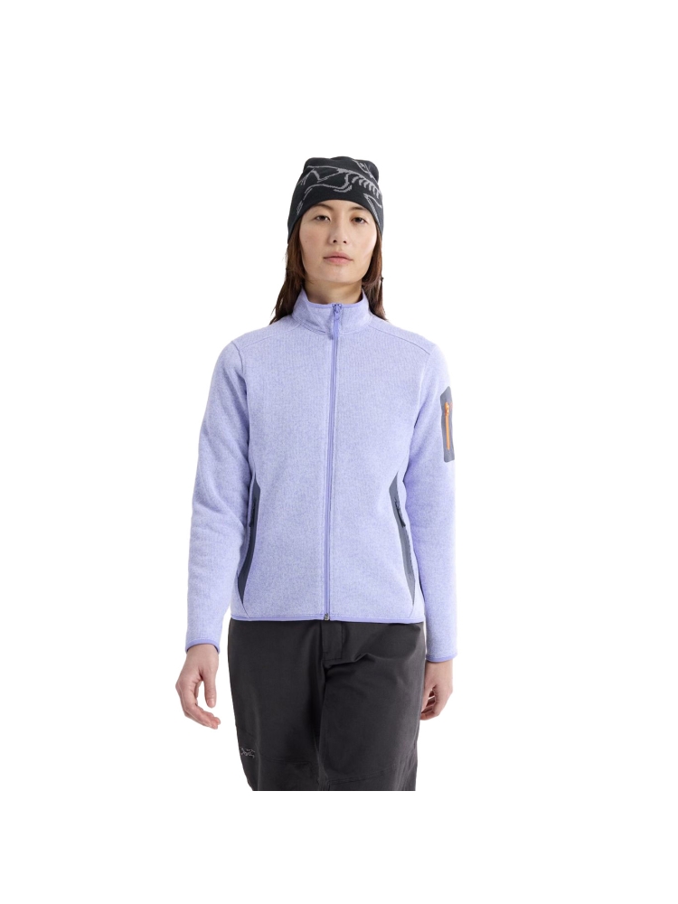 Arc'teryx Covert Cardigan Women's Twilight Trail Heather 5715-021999 fleeces en truien online bestellen bij Kathmandu Outdoor & Travel