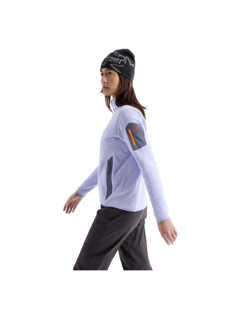 Arc'teryx Covert Cardigan Women's Twilight Trail Heather 5715-021999 fleeces en truien online bestellen bij Kathmandu Outdoor & Travel