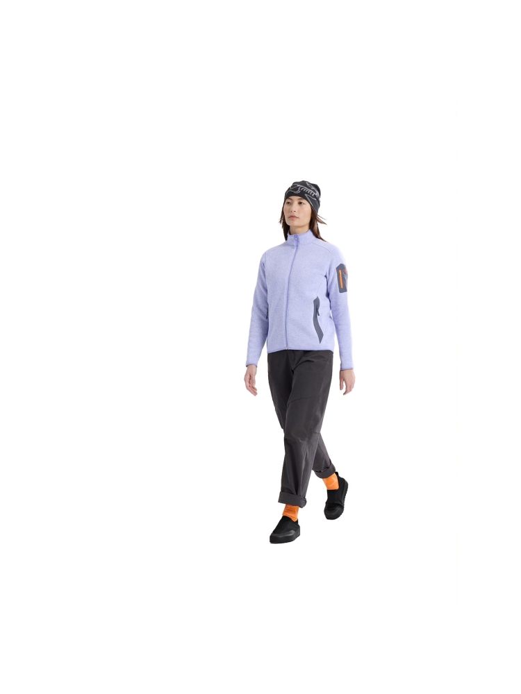 Arc'teryx Covert Cardigan Women's Twilight Trail Heather 5715-021999 fleeces en truien online bestellen bij Kathmandu Outdoor & Travel