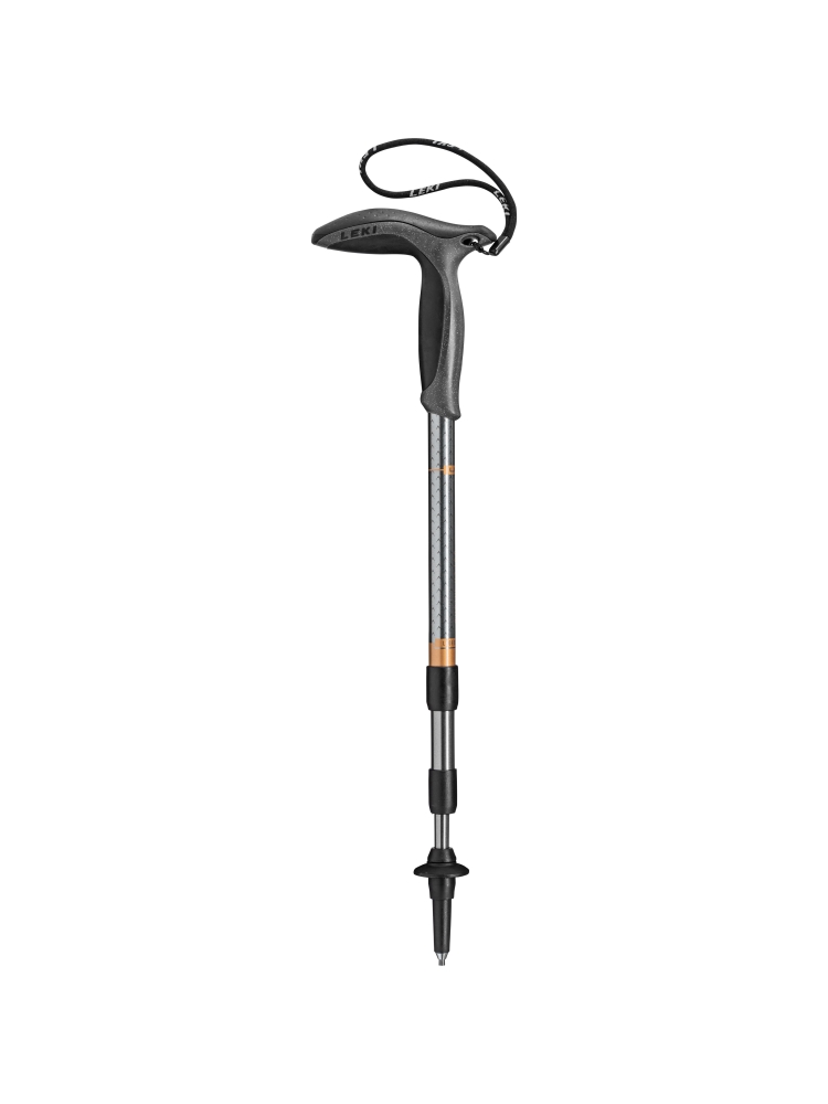 Leki Super Micro Gun-Metal/Dark-Anthracite/Copp LT65320801 wandelstokken en gamaschen online bestellen bij Kathmandu Outdoor & Travel