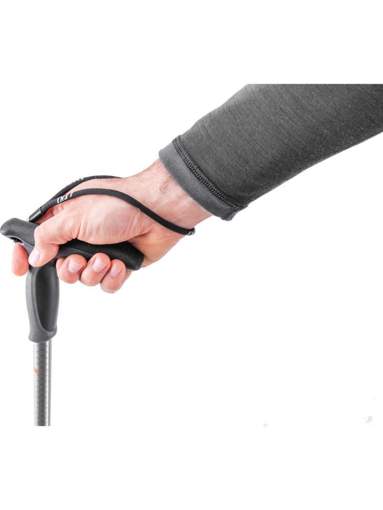 Leki Super Micro Gun-Metal/Dark-Anthracite/Copp LT65320801 wandelstokken en gamaschen online bestellen bij Kathmandu Outdoor & Travel