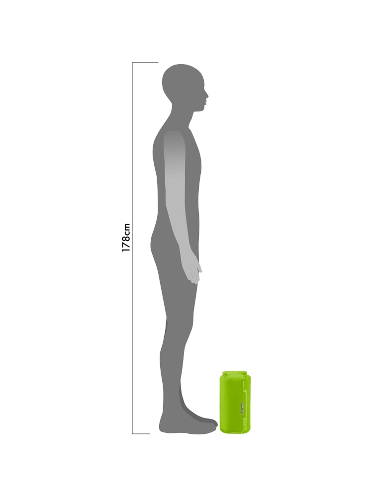 Ortlieb Dry-Bag Light 12 L Light-Green OK20503 reisaccessoires online bestellen bij Kathmandu Outdoor & Travel