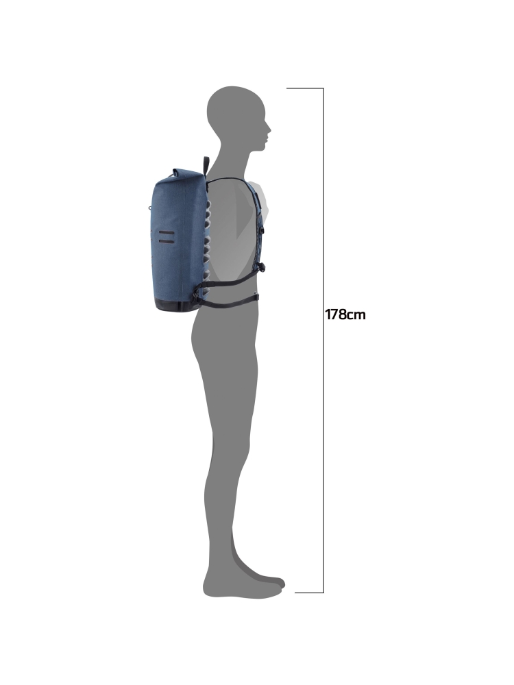 Ortlieb Commuter-Daypack Urban 21 L Ink OR4161 dagrugzakken online bestellen bij Kathmandu Outdoor & Travel