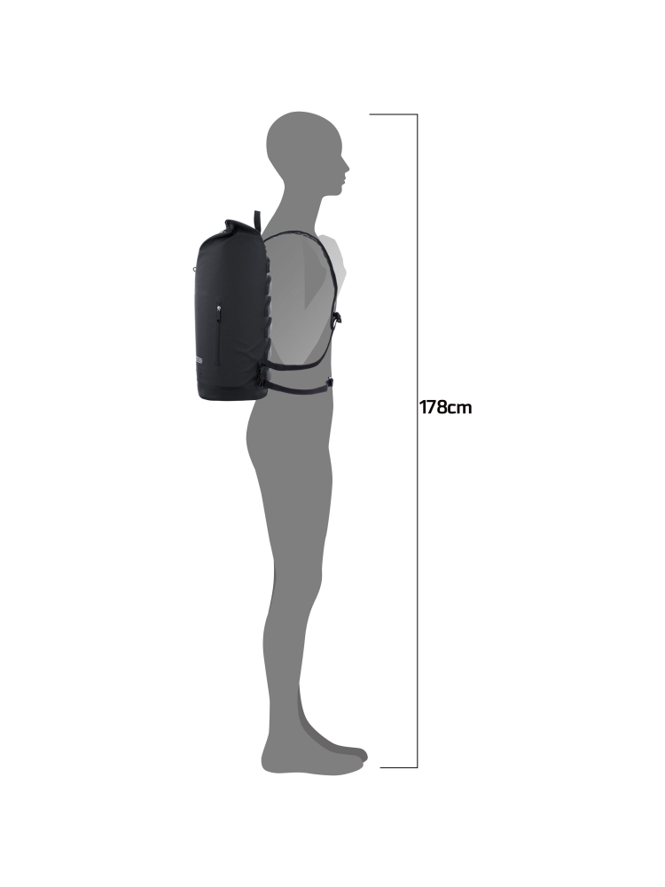 Ortlieb Commuter-Daypack 27 L Black OR4179 dagrugzakken online bestellen bij Kathmandu Outdoor & Travel