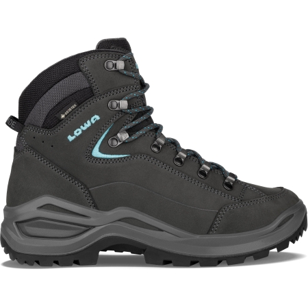 Lowa  Renegade Evo GTX Mid Wide Women's Asphalt/Turqoise
