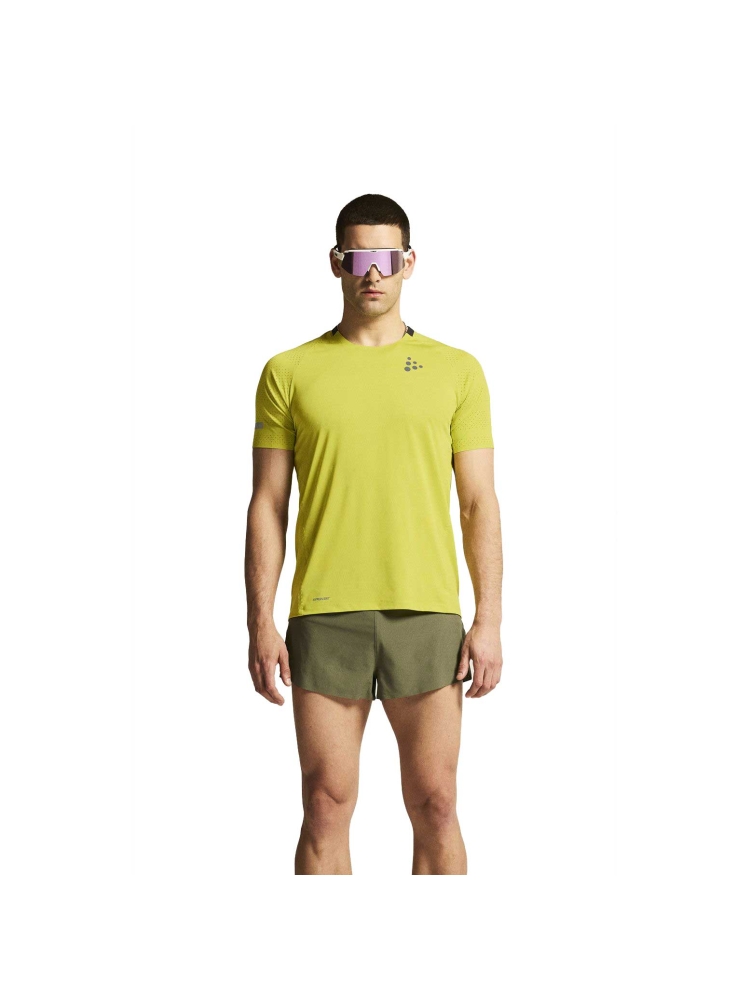 Craft Pro Hypervent Tee 2 Pear 1914589-628000 shirts en tops online bestellen bij Kathmandu Outdoor & Travel