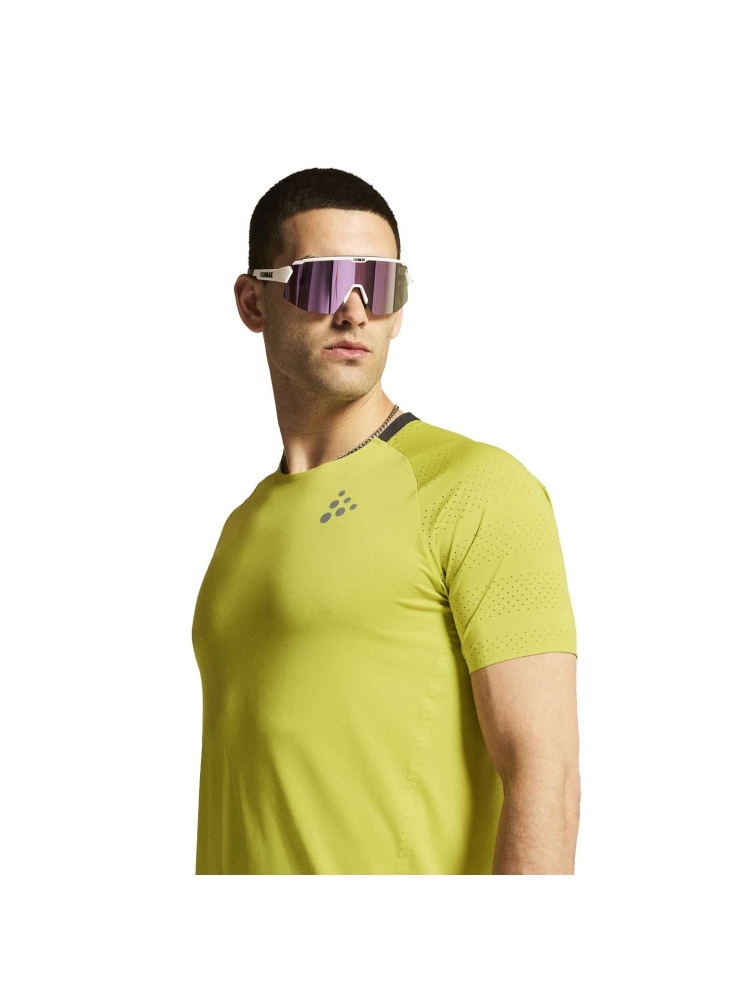 Craft Pro Hypervent Tee 2 Pear 1914589-628000 shirts en tops online bestellen bij Kathmandu Outdoor & Travel