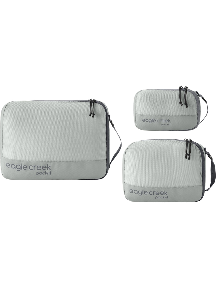 Eagle Creek Pack-It Reveal Cube Set XS/S/M Storm Grey EC050406367 reisaccessoires online bestellen bij Kathmandu Outdoor & Travel