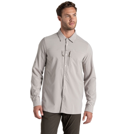 Craghoppers  NosiLife Pro Long Sleeved Shirt V Parchment