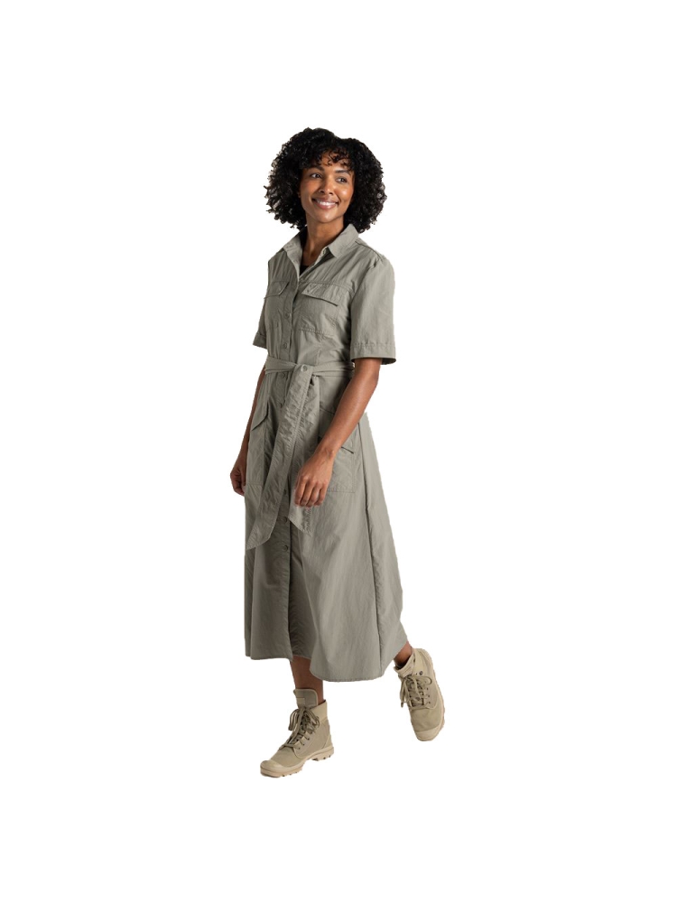 Craghoppers NosiLife Carina Adventure Dress Women's Vert CWD051-VRT jurken en rokken online bestellen bij Kathmandu Outdoor & Travel