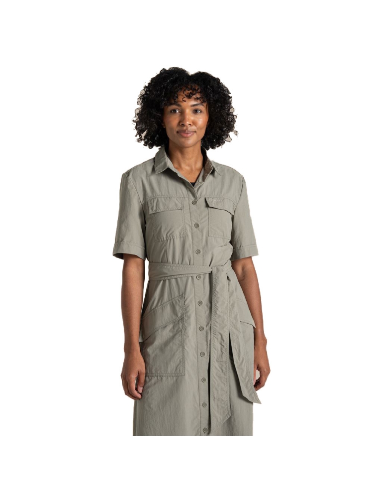 Craghoppers NosiLife Carina Adventure Dress Women's Vert CWD051-VRT jurken en rokken online bestellen bij Kathmandu Outdoor & Travel