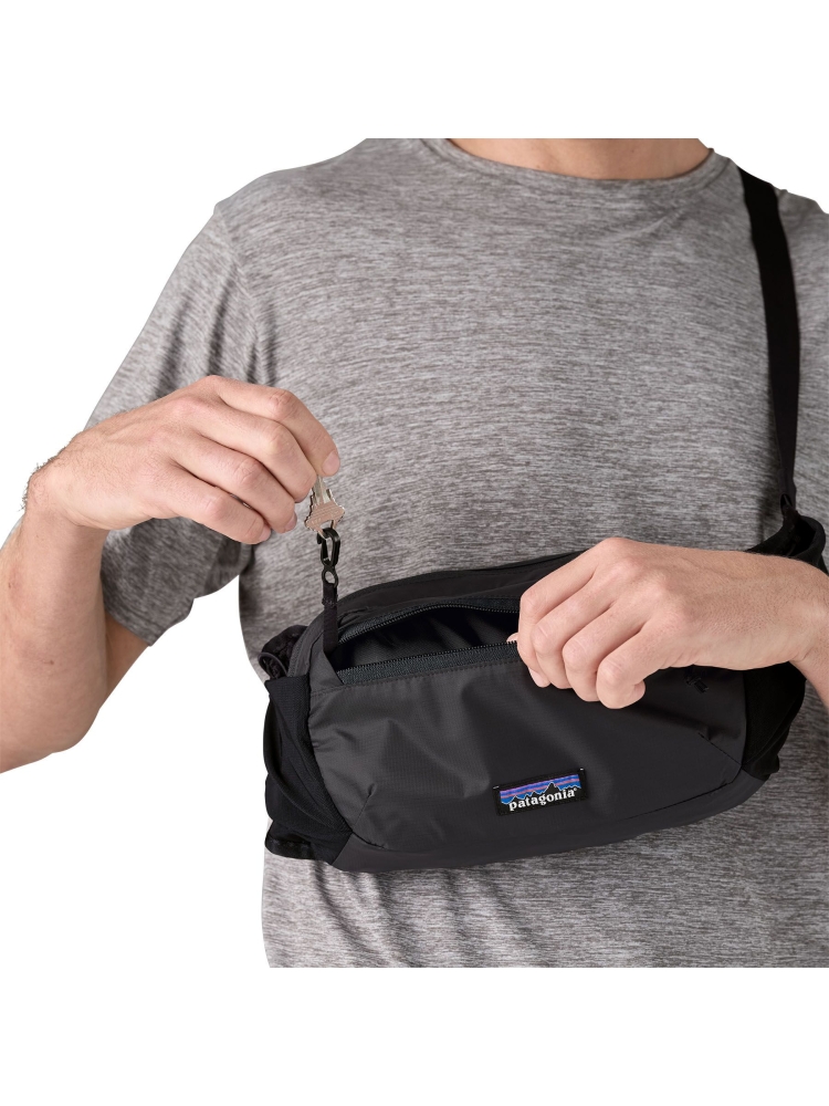 Patagonia Terravia Hip Pack Black 49021-BLK tassen online bestellen bij Kathmandu Outdoor & Travel