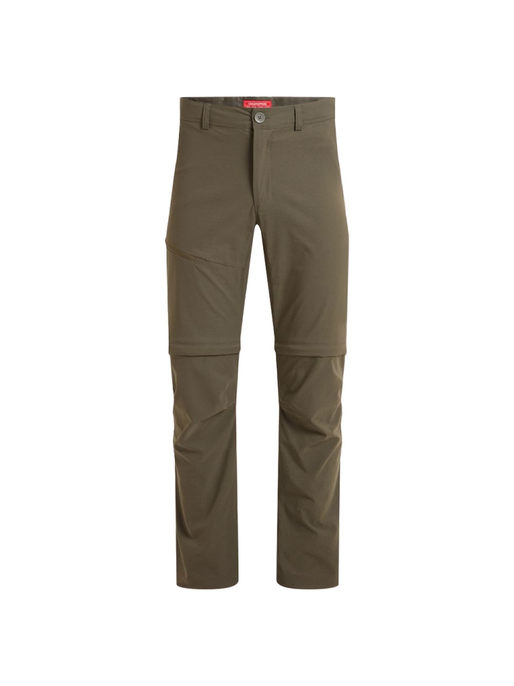 Craghoppers NosiLife Pro Convertible Trouser III Regular Woodland Green CMJ645-J77 broeken online bestellen bij Kathmandu Outdoor & Travel