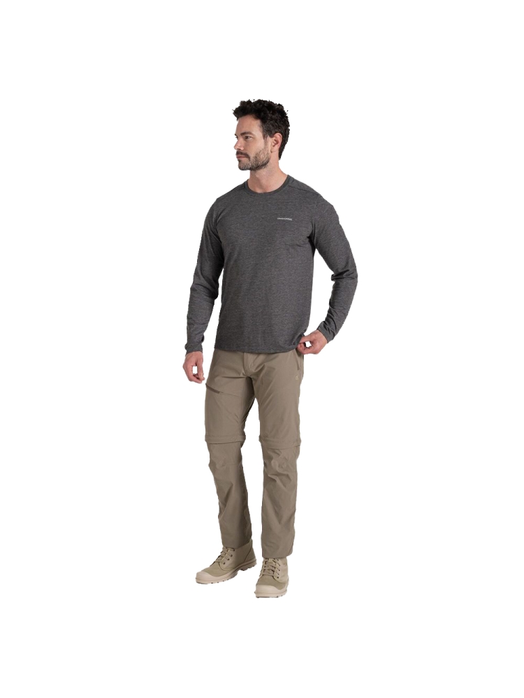 Craghoppers NosiLife Pro Convertible Trouser III Regular Pebble CMJ645-62A-R broeken online bestellen bij Kathmandu Outdoor & Travel