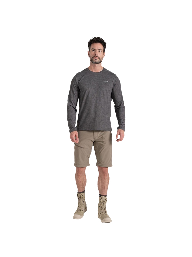 Craghoppers NosiLife Pro Convertible Trouser III Regular Pebble CMJ645-62A-R broeken online bestellen bij Kathmandu Outdoor & Travel