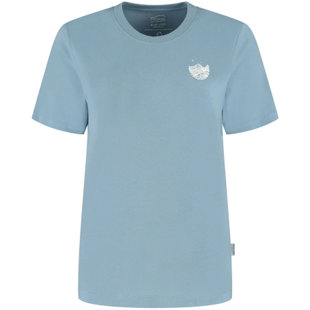 Blue Loop Originals  Refibra Seascape Tshirt Women's Blue Shadow