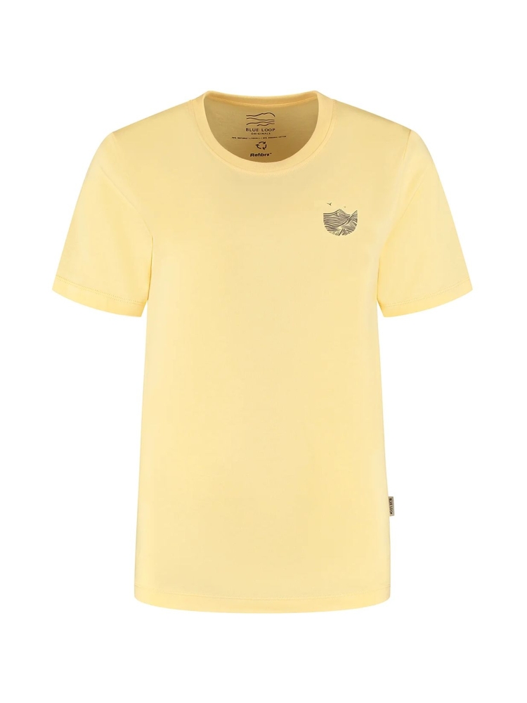 Blue Loop Originals Refibra Seascape Tshirt Women's Impala W-RLT014-25-B325 shirts en tops online bestellen bij Kathmandu Outdoor & Travel