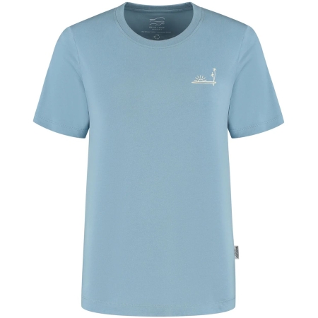 Blue Loop Originals  Refibra Palmsurf Tshirt Women's Blue Shadow