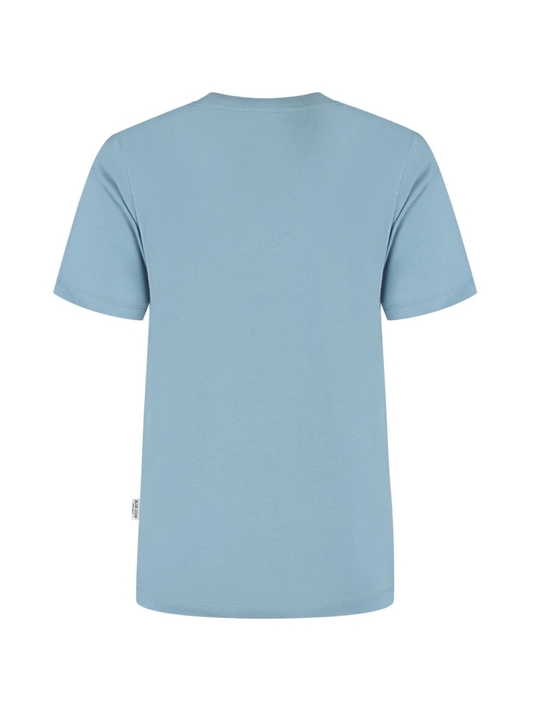 Blue Loop Originals Refibra Palmsurf Tshirt Women's Blue Shadow W-RPS014-25-B289 shirts en tops online bestellen bij Kathmandu Outdoor & Travel