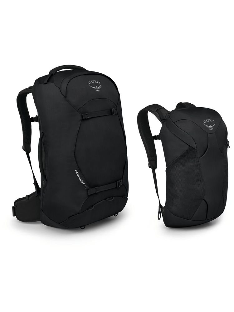 Osprey Osprey Farpoint 70 10003322 reistassen Osprey Farpoint 70 Black 10003322 reistassen online bestellen bij Kathmandu Outdoor & Travel