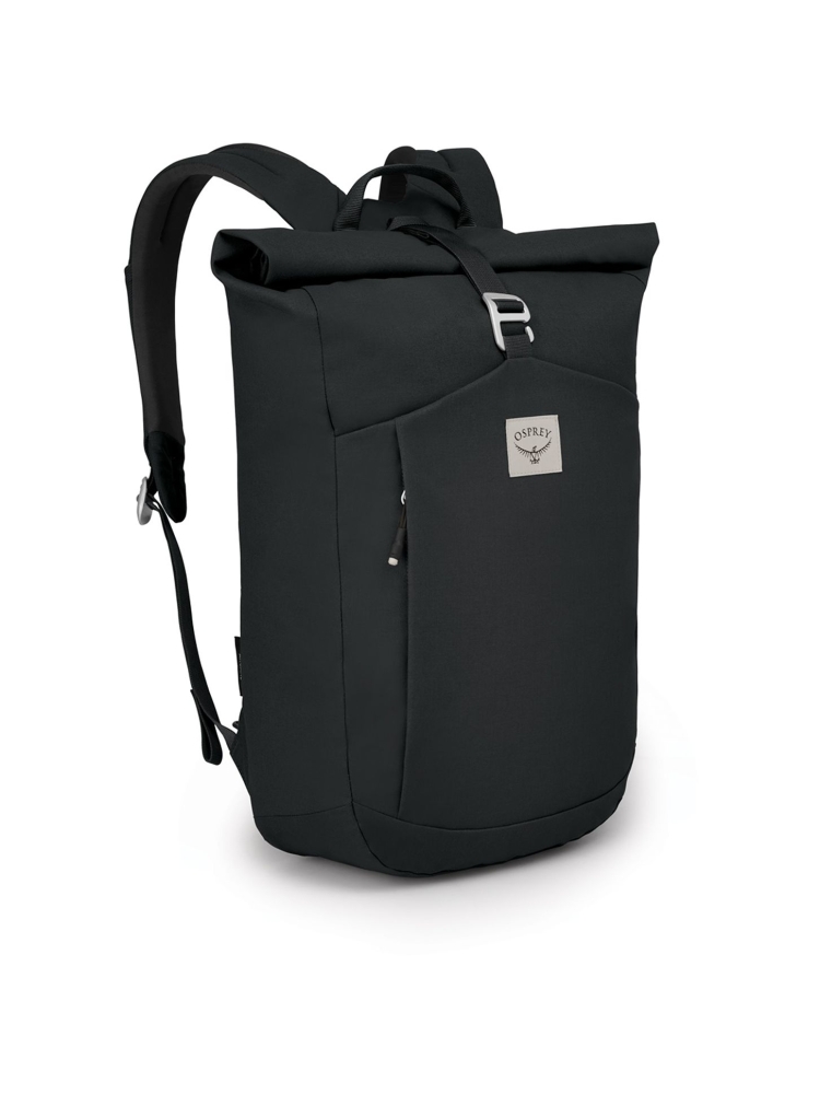 Osprey Arcane Roll Top Pack Black 10006544 dagrugzakken online bestellen bij Kathmandu Outdoor & Travel