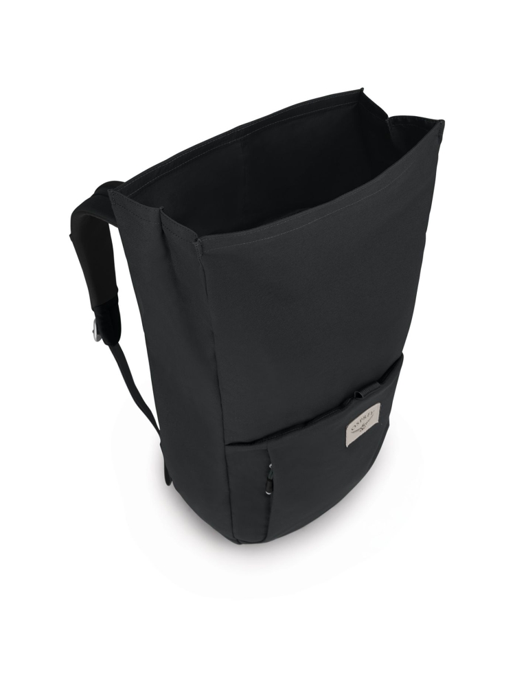 Osprey Arcane Roll Top Pack Black 10006544 dagrugzakken online bestellen bij Kathmandu Outdoor & Travel