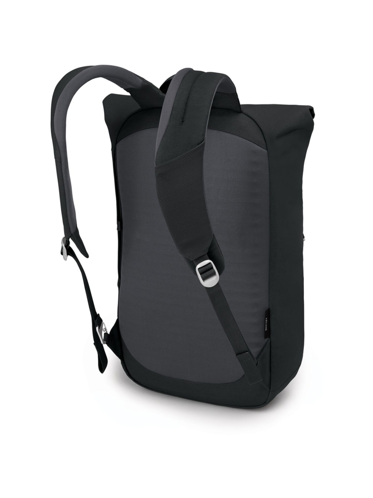 Osprey Arcane Roll Top Pack Black 10006544 dagrugzakken online bestellen bij Kathmandu Outdoor & Travel