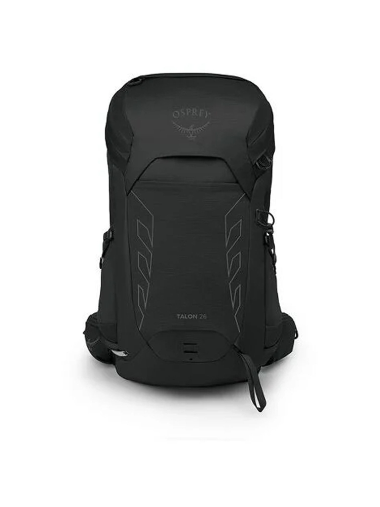 Osprey Talon 26 Black/Coal Grey 10006771 dagrugzakken online bestellen bij Kathmandu Outdoor & Travel