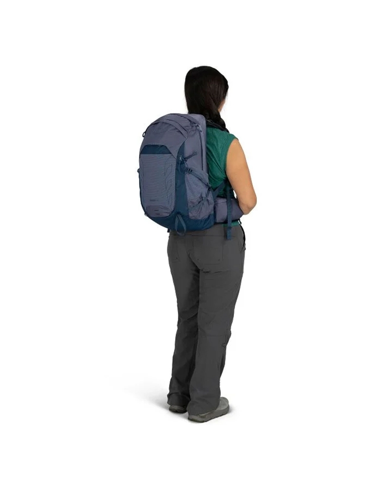 Osprey Tempest 22 Anchor Blue/Atlas 10006802 dagrugzakken online bestellen bij Kathmandu Outdoor & Travel