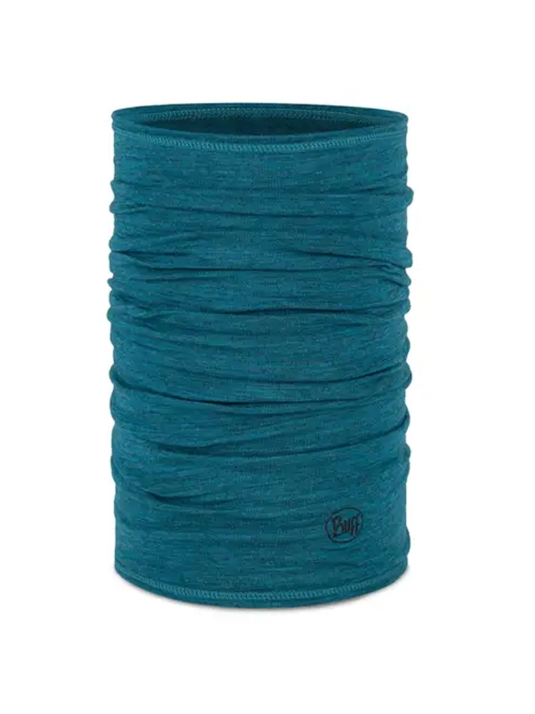 Buff BUFF® Merino Lightweight Solid Teal 11301070610 kleding accessoires online bestellen bij Kathmandu Outdoor & Travel