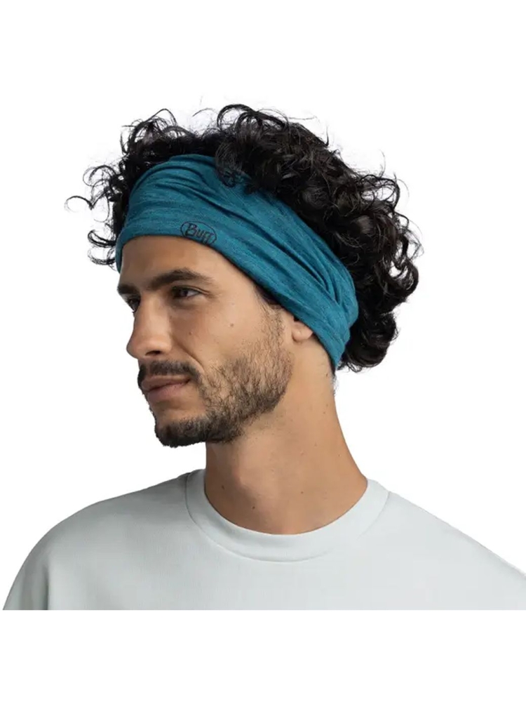 Buff BUFF® Merino Lightweight Solid Teal 11301070610 kleding accessoires online bestellen bij Kathmandu Outdoor & Travel