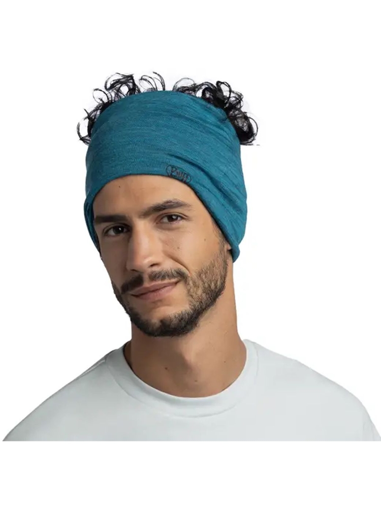 Buff BUFF® Merino Lightweight Solid Teal 11301070610 kleding accessoires online bestellen bij Kathmandu Outdoor & Travel