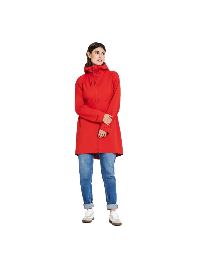 Didriksons Bea Parka 6 Women's Pomme Red 505240-463 jassen online bestellen bij Kathmandu Outdoor & Travel