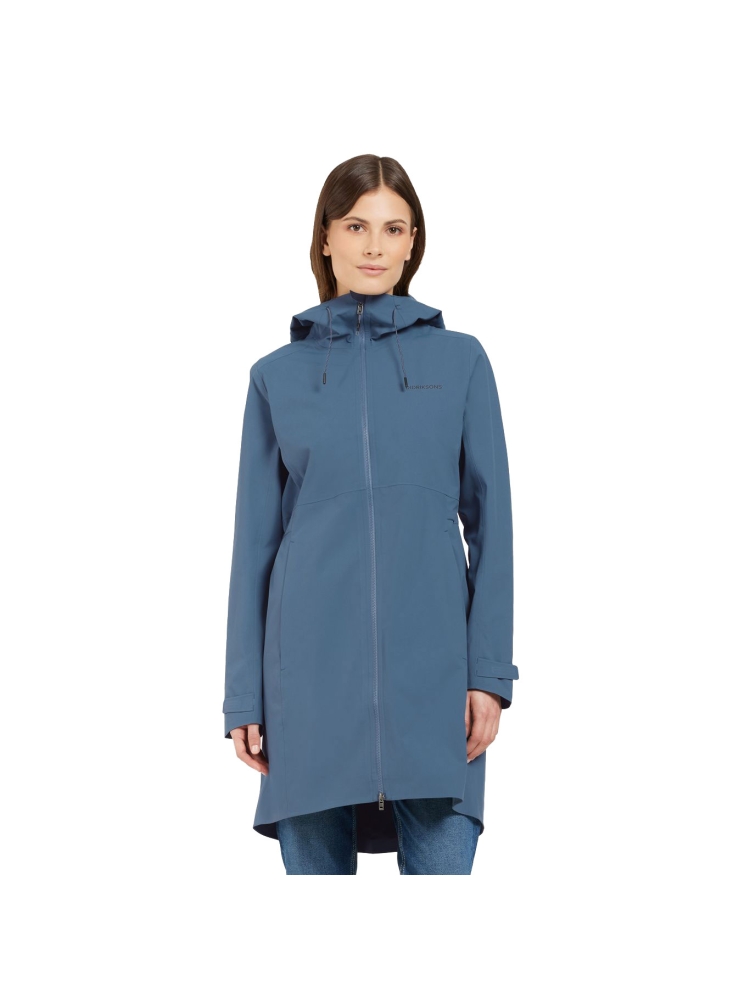 Didriksons Bea Parka 6 Women's True blue 505240-523 jassen online bestellen bij Kathmandu Outdoor & Travel