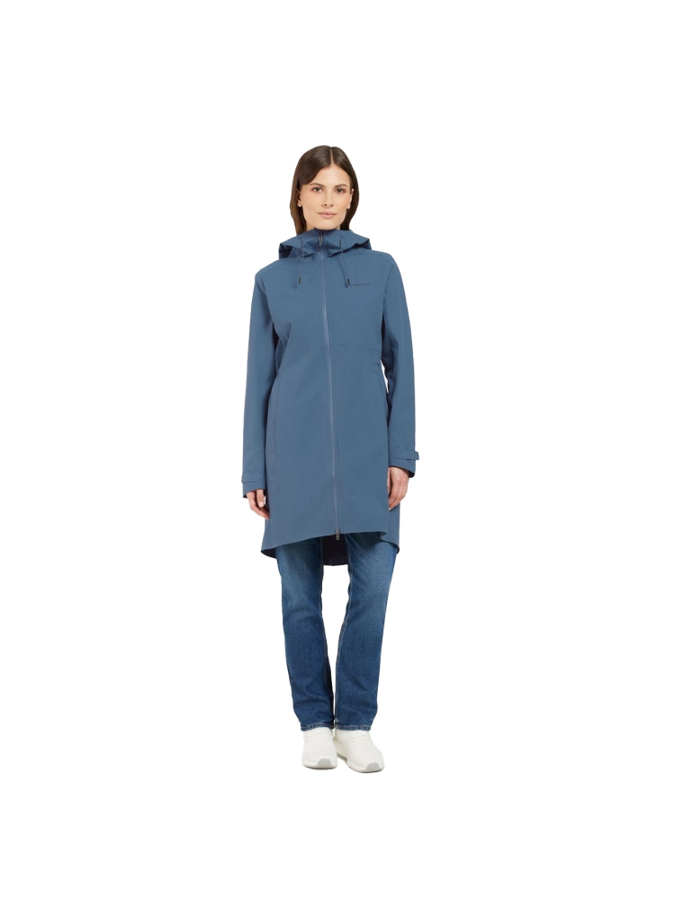 Didriksons Bea Parka 6 Women's True blue 505240-523 jassen online bestellen bij Kathmandu Outdoor & Travel