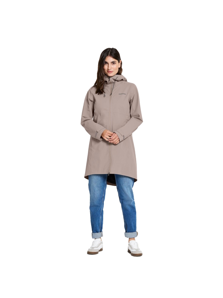 Didriksons Bea Parka 6 Women's Ash Brown 505240-F04 jassen online bestellen bij Kathmandu Outdoor & Travel