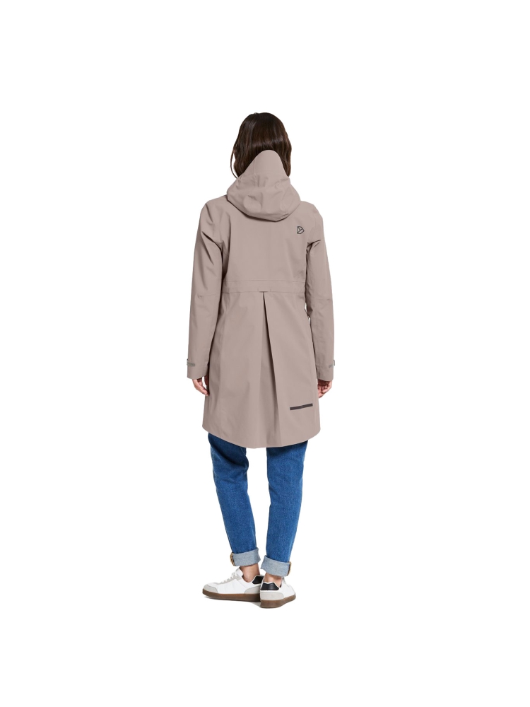 Didriksons Bea Parka 6 Women's Ash Brown 505240-F04 jassen online bestellen bij Kathmandu Outdoor & Travel
